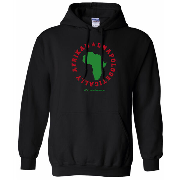 UA AFRICA HOODIE - BLACK Thumbnail