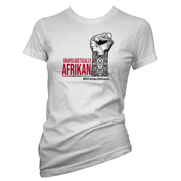 UA TAT FIST - Ladies Short Sleeve - White Thumbnail