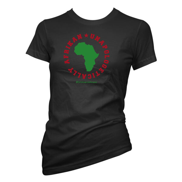 UA AFRICA - Ladies Short Sleeve - Black Thumbnail